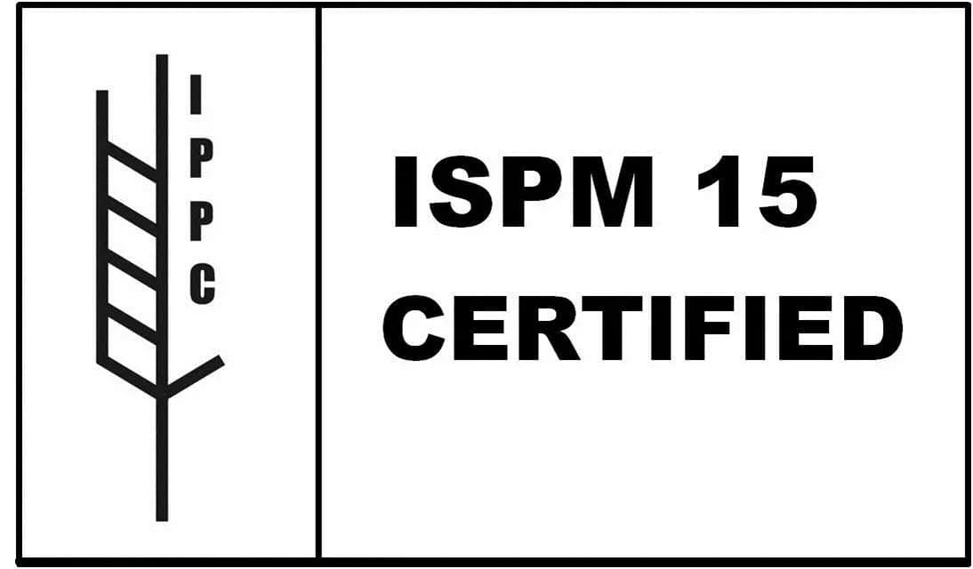 ISPM15-certified